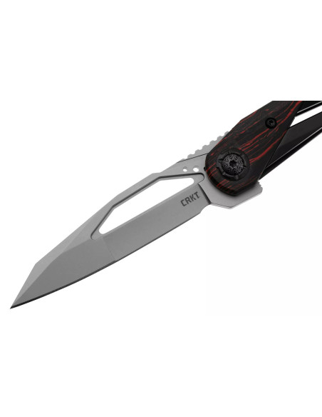 CRKT Nucleus 5702.CR coltello pieghevole 10,6 cm manico G10, nero