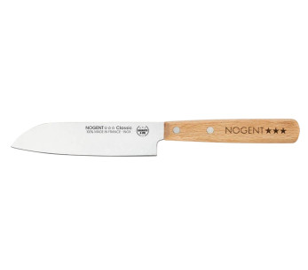 Nogent cuchillo santoku pequeño 11cm mango de madera de haya
