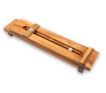Suporte de pia para pedra de afiar Acacia Wusaki