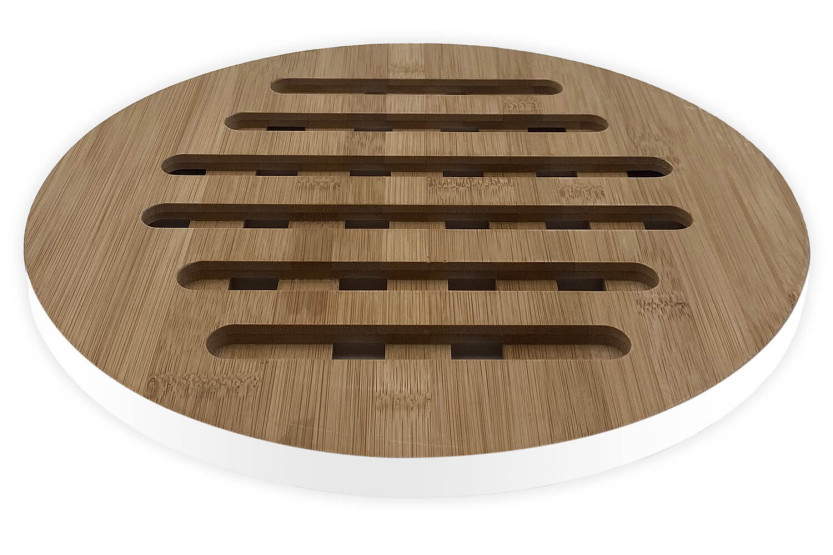 Cookut ronde 28cm bamboe onderzetter