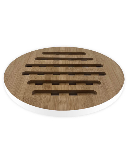 Cookut base de bambu redonda de 28 cm