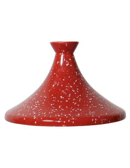 Cookut keramisk tagine-lokk til L'Incroyable cocotte 28 cm + oppskriftshefte