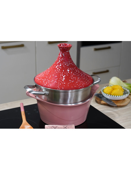 Cookut keramiskt tagine-lock till L'Incroyable Cocotte 24cm + recepthäfte