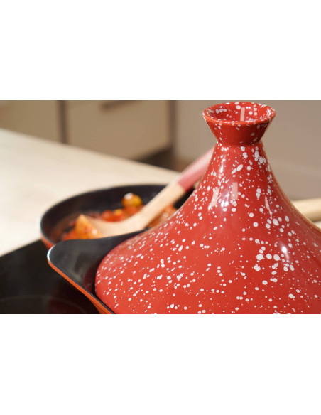 Tapa de cerámica Cookut para L'Incroyable Cocotte 24cm + libro de recetas