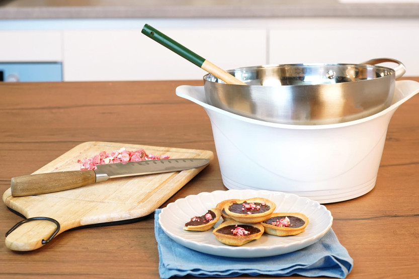 Vaschetta a bagnomaria Cookut per Cocotte L'Incroyable 24 cm