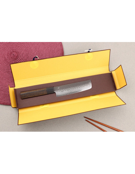Shizu Hamono Gen VG10 Damasco 13cm coltello giapponese nakiri