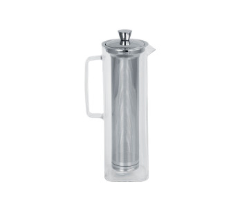 Cristel Long Island 1.5L theepot van borosilicaatglas met verwijderbaar filter