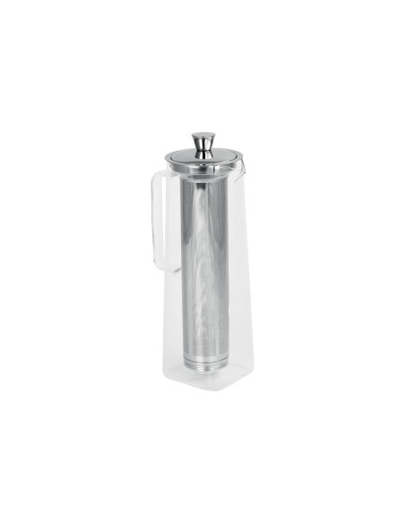Cristel Long Island 1.5L theepot van borosilicaatglas met uitneembaar filter