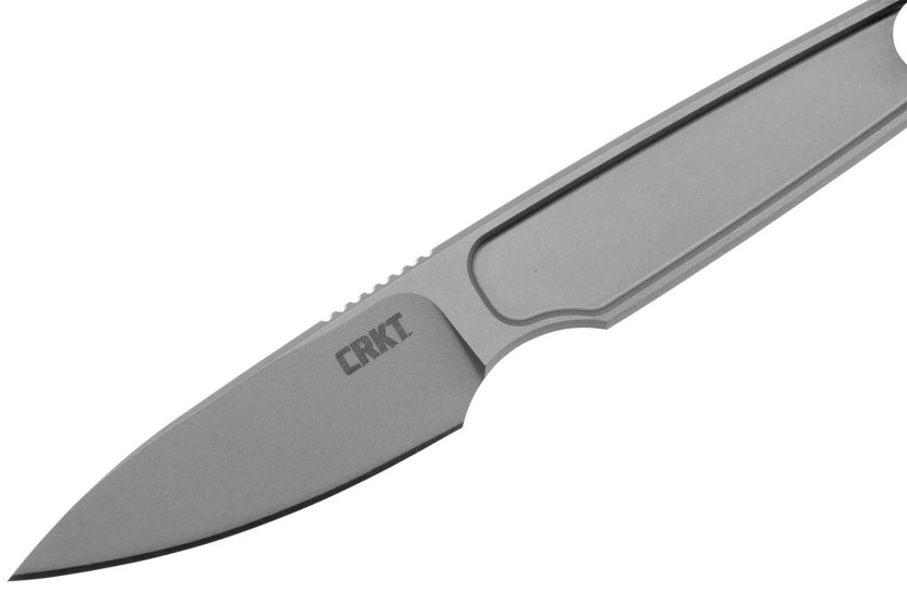 CRKT HangTi 7066.CR halskniv 10,2 cm titaniumhåndtag + skede