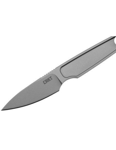 CRKT HangTi 7066.CR Nackenmesser 10,2cm Titanium Griff + Etui