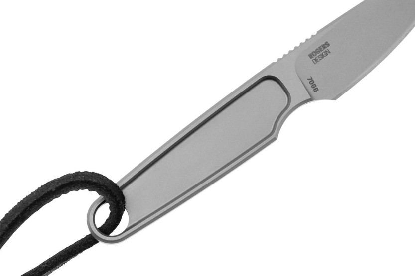 CRKT HangTi 7066.CR Nackenmesser 10,2cm Titanium Griff + Etui