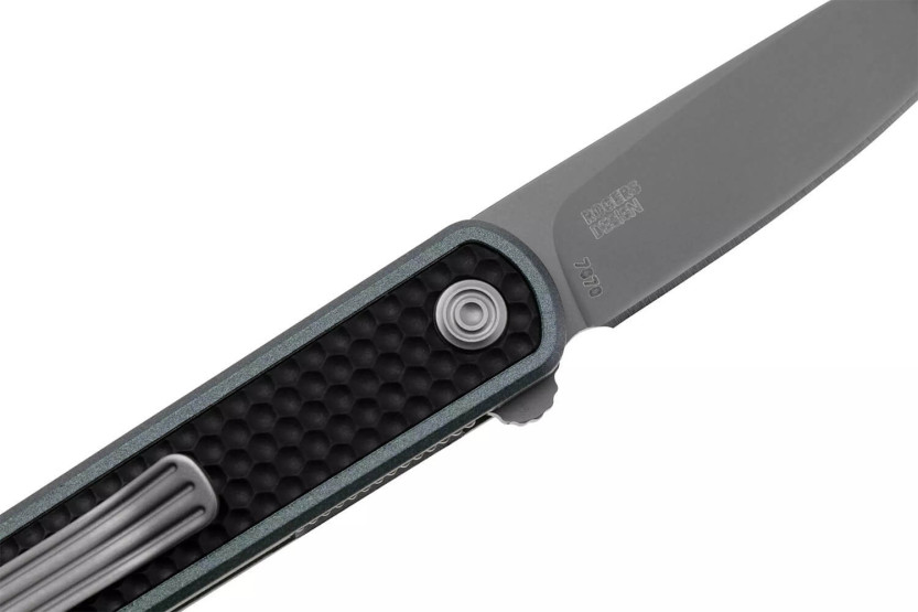CRKT Pup 7070.CR foldekniv med 7,6 cm fiberforstærket nylonhåndtag