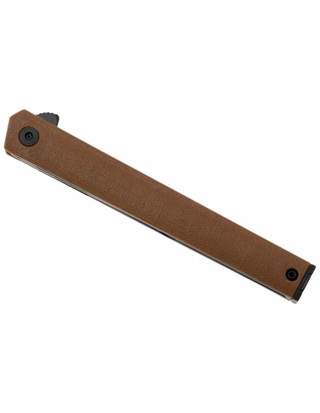 Faca dobrável CRKT Ceo Flipper 7097DK.CR Cabo de nylon reforçado com fibra de vidro de 11 cm