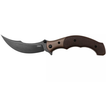 CRKT Ritual Compact 7465.CR coltello pieghevole 10,2 cm manico in micarta marrone
