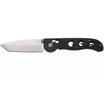 M16-02X Tanto CRKT foldekniv 1602X.CR 10,8 cm med svart grivoryhåndtak