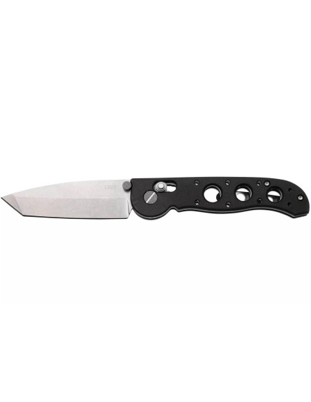 M16-02X Tanto CRKT folding knife 1602X.CR 10.8cm black grivory handle