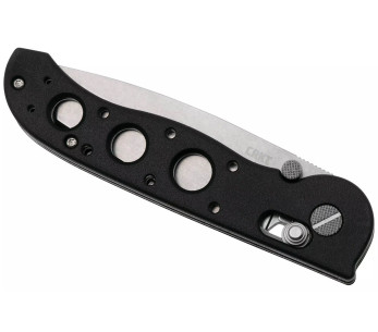 M16-02X Tanto CRKT fällkniv 1602X.CR 10,8cm svart grivory handtag 2