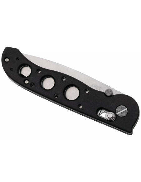 M16-02X Tanto CRKT cuchillo plegable 1602X.CR 10.8cm mango de grivory negro