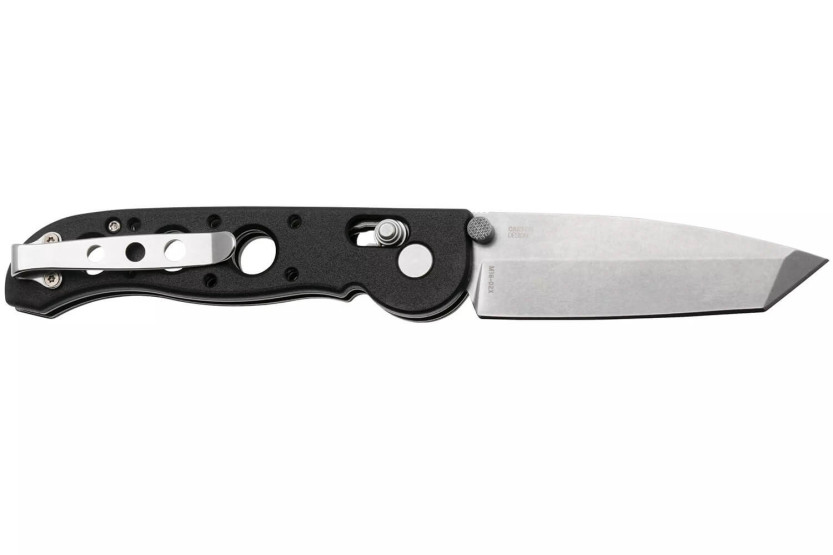 M16-02X Tanto CRKT foldekniv 1602X.CR 10,8 cm med svart grivoryhåndtak