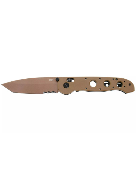 CRKT M16-14XD Tanto 1614XD.CR foldekniv 13,5 cm håndtak i desert FRN