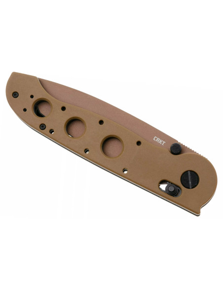 CRKT M16-14XD Tanto 1614XD.CR folding knife 13.5cm handle in desert FRN