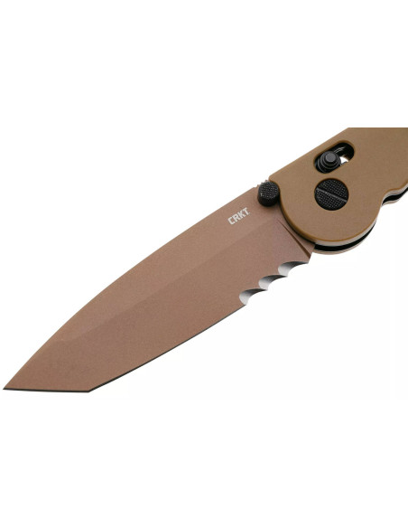 CRKT M16-14XD Tanto 1614XD.CR foldekniv 13,5 cm håndtag i desert FRN