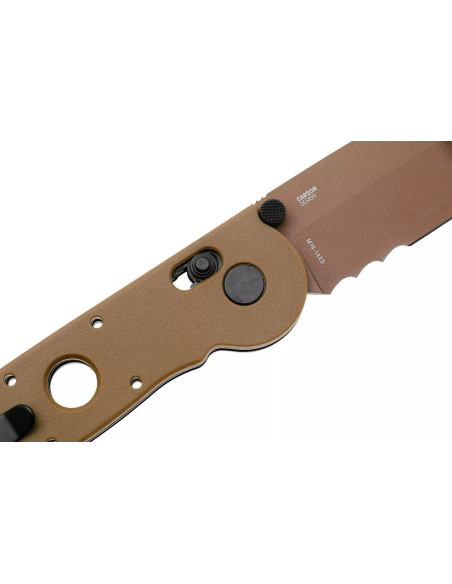 CRKT M16-14XD Tanto 1614XD.CR folding knife 13.5cm handle in desert FRN