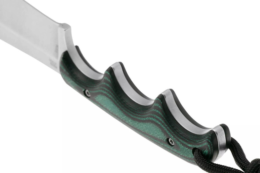CRKT Minimalist Nessmuk 2376.CR knife 7,3cm blade green micarta handle + sheath