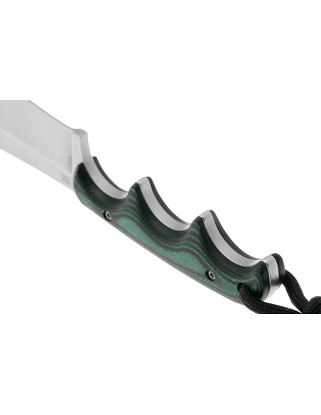 CRKT Minimalist Nessmuk 2376.CR knife 7,3cm blade green micarta handle + sheath