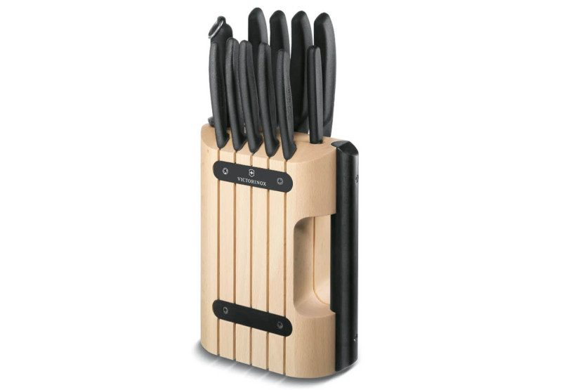 Blocco di 11 coltelli da cucina Victorinox Swiss Classic con accessori