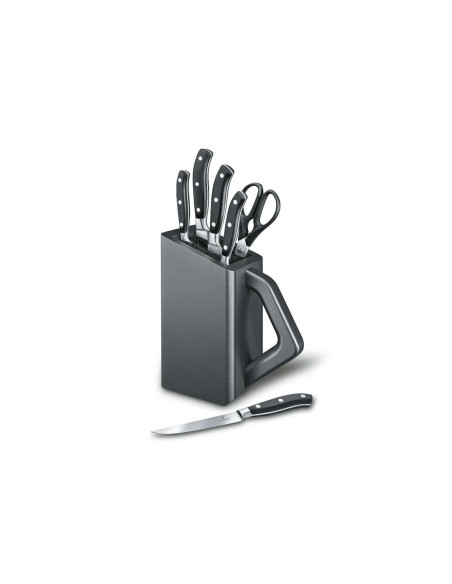 Bloque de 5 cuchillos de cocina forjados Victorinox + tijeras
