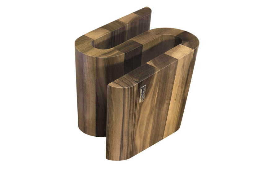 Artelegno Grand Prix S empty block for 10 kitchen knives