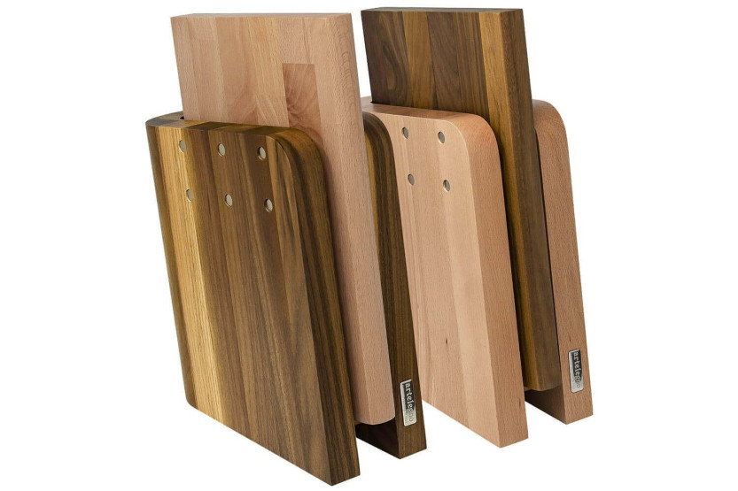Bloco vazio Artelegno Grand Prix para 6 facas de cozinha + 1 tábua de cortar
