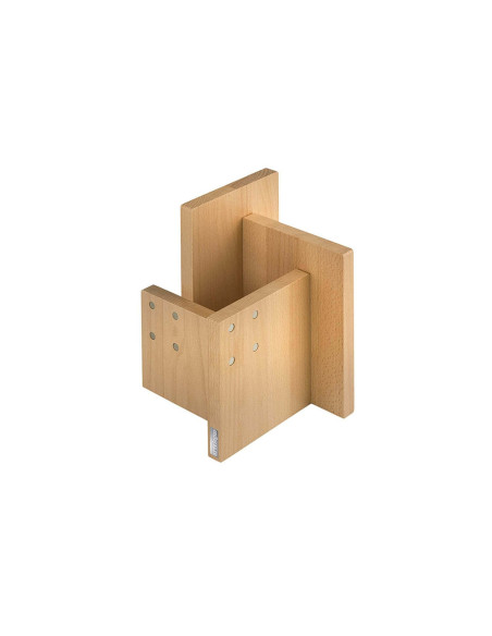 Artelegno Kombi empty block beechwood for 8 kitchen knives