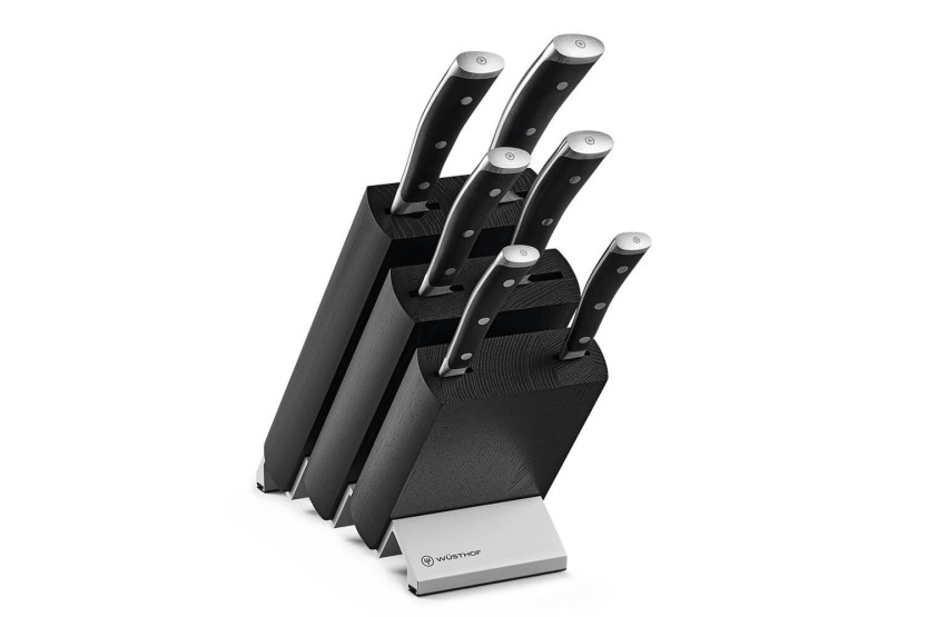 Wüsthof Classic Ikon black block - 6 forged knives