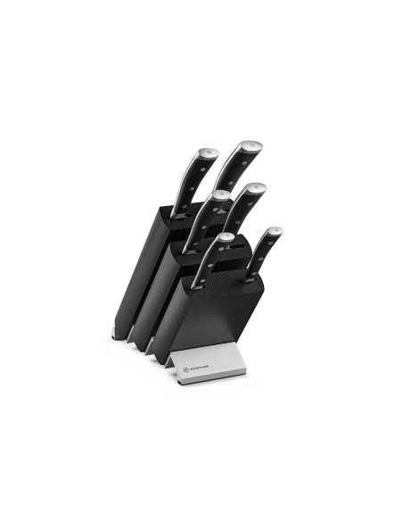 Wüsthof Classic Ikon black block - 6 forged knives