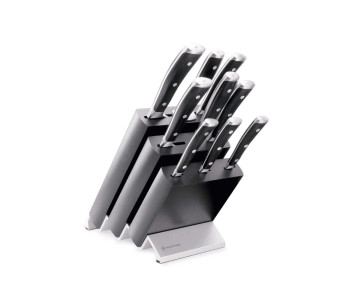 Wüsthof Classic Ikon bloque negro - 9 cuchillos forjados 2