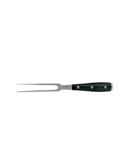Wüsthof Classic Ikon svart block - 9 smidda knivar