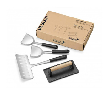 Kit 4 ustensiles pour plancha Deglon Kit 4 ustensiles pour plancha Deglon