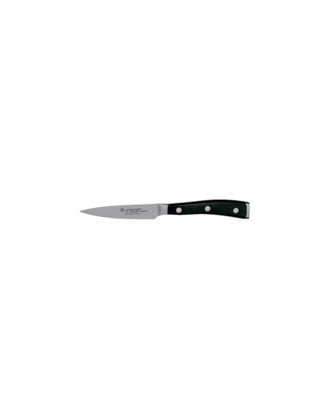 Wüsthof Classic Ikon sort blok - 9 smedede knive