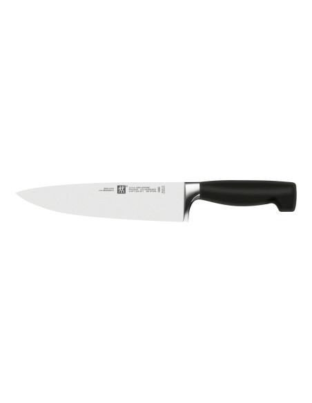 7-delers knivblokk i naturtre Zwilling Four Star smidde kniver