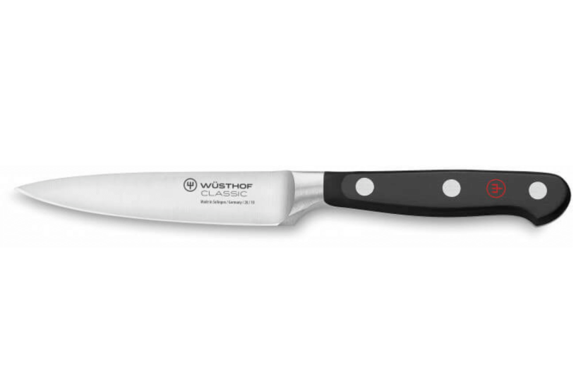 Wusthof Classic svart block - 12 smidda bitar