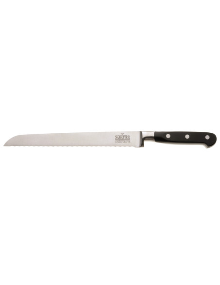Sabatier brødkniv, 20 cm langt blad