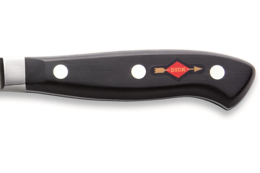 Treblokk med 6 smidde kniver + 3 tilbehør DICK Premier Plus