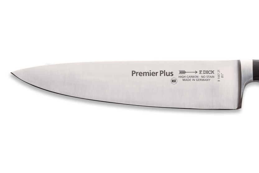 Holzblock 6 geschmiedete Messer + 3 Zubehörteile DICK Premier Plus