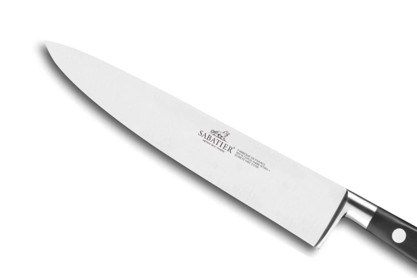SABATIER Idéal Bloco de 5 facas 100% aço inoxidável cinzento forjado