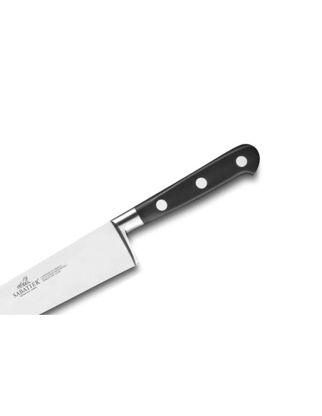 SABATIER Idéal 5-veitsilohko 100 % taottua tuhkatuhkaa ruostumatonta terästä
