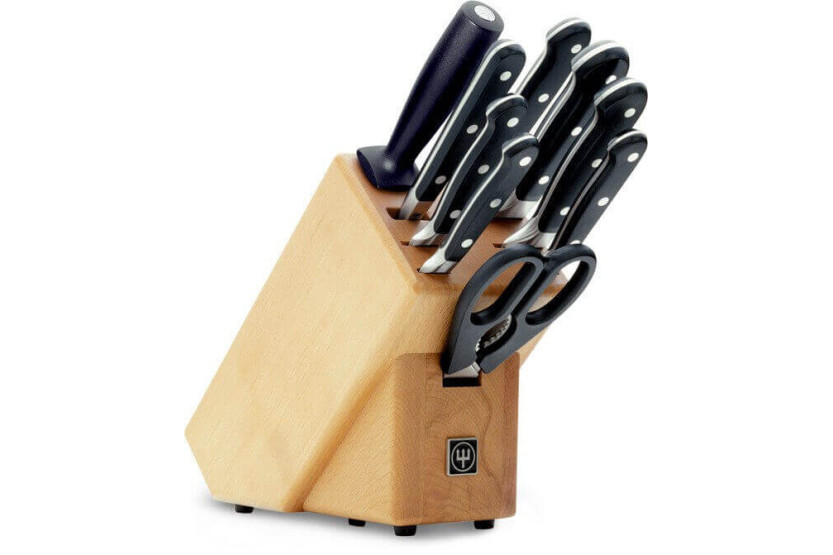 Wusthof Classic knivblok med 9 dele - 9842