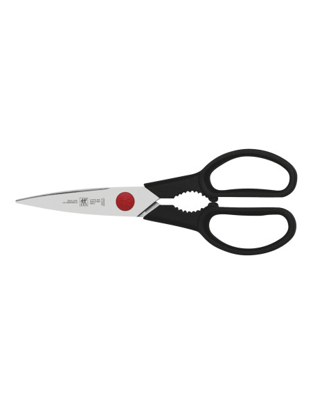 Bloco de facas em madeira natural com 8 peças Lâminas forjadas Zwilling Four Star