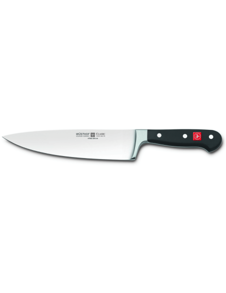 Blocco da cucina forgiato Wusthof Classic 7 pezzi - 5 coltelli + 1 pistola e un paio di forbici